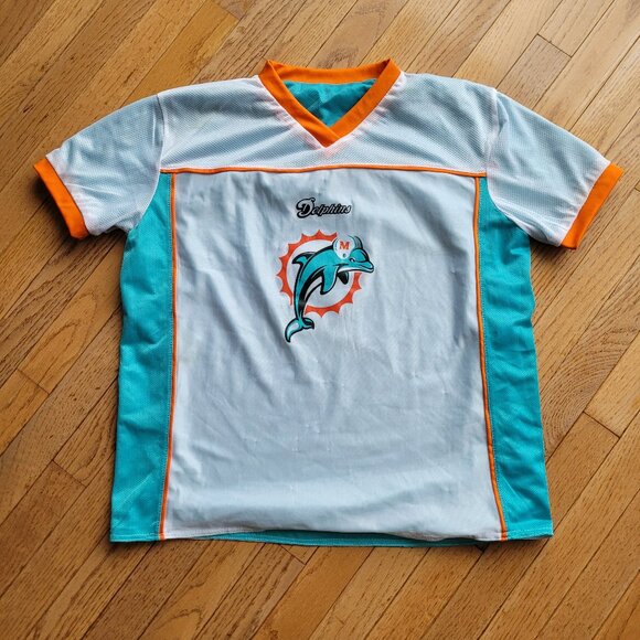 Miami Dolphins Reversible Jersey Flag Football Jersey Adult S/M - Picture 3 of 15